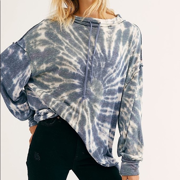 Free People Best Catch Tie Dye Pullover - Picture 2 of 6